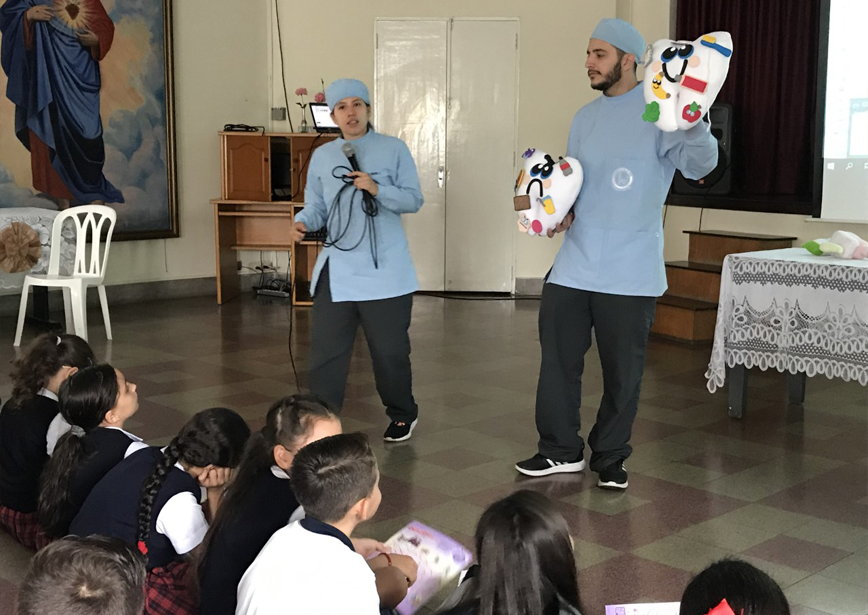 Jornada de salud bucal llegó a 260 niños del Colegio Palermo