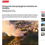 incendios en Medellín